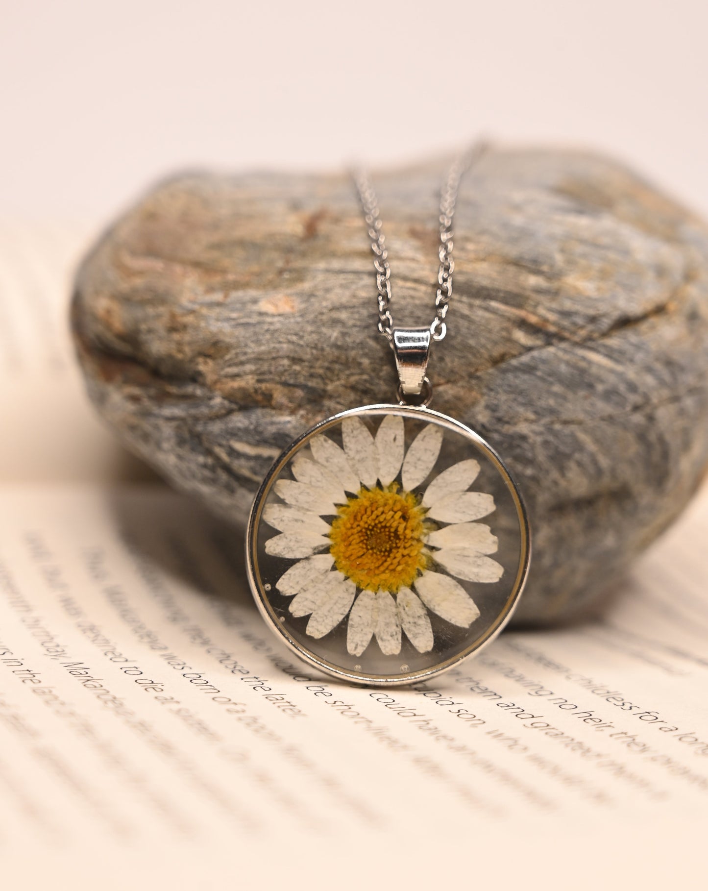 All Too Well-Himalayan Daisy Pendant