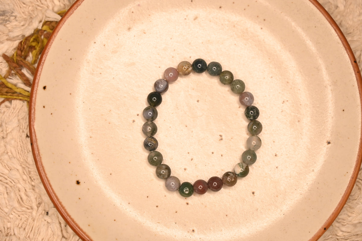 Indian Agate Bracelet
