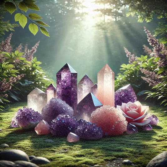 Amethyst and Rose Quartz: A Perfect Pair for Balance and Love