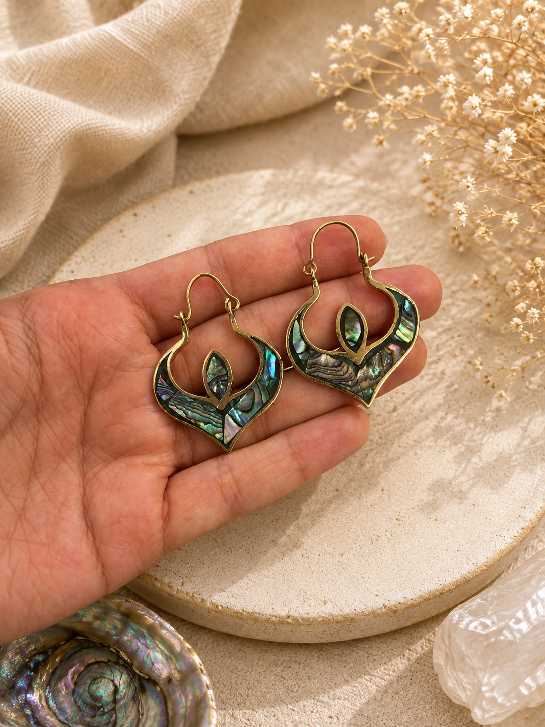 Abalone Mystic Earrings