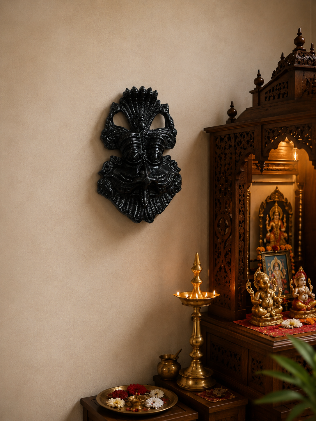 KIRTI MUKHA – BLACK TOURMALINE