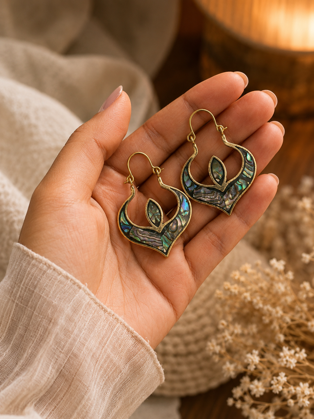 Abalone Mystic Earrings