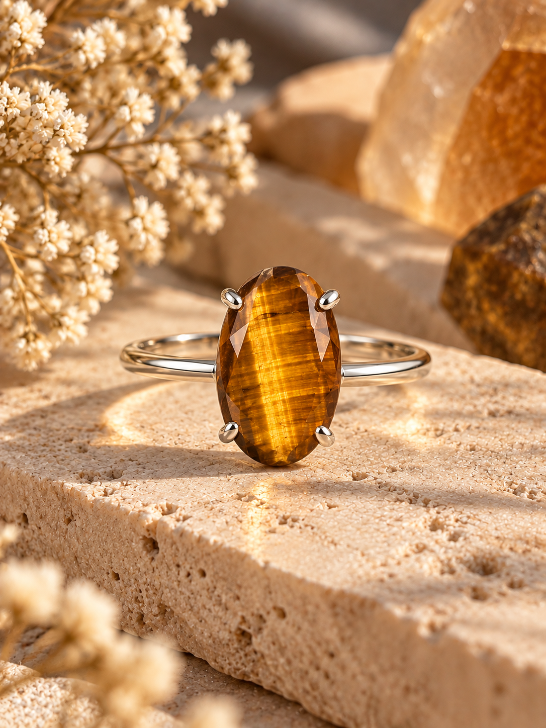 Tiger Eye Ring