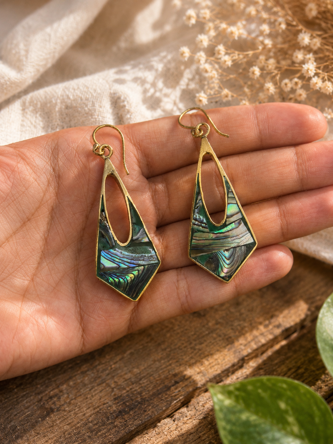 Abalone Aura Earrings
