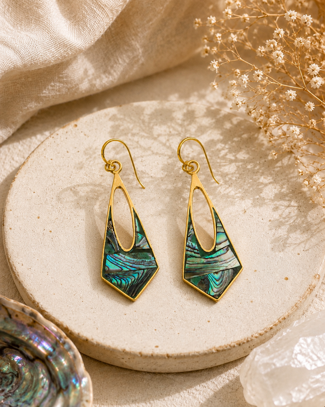 Abalone Aura Earrings