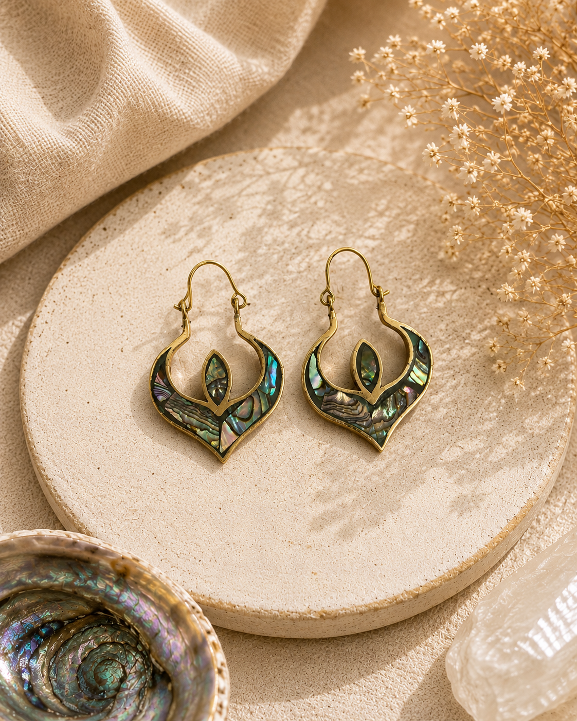 Abalone Mystic Earrings