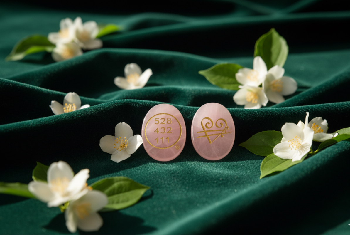 Rose Quartz Zibu Coin