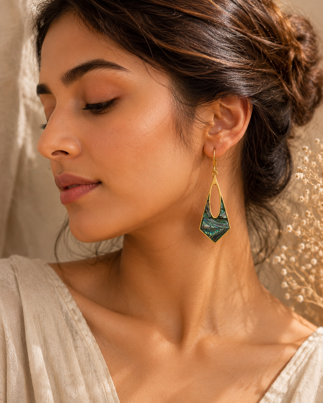 Abalone Aura Earrings