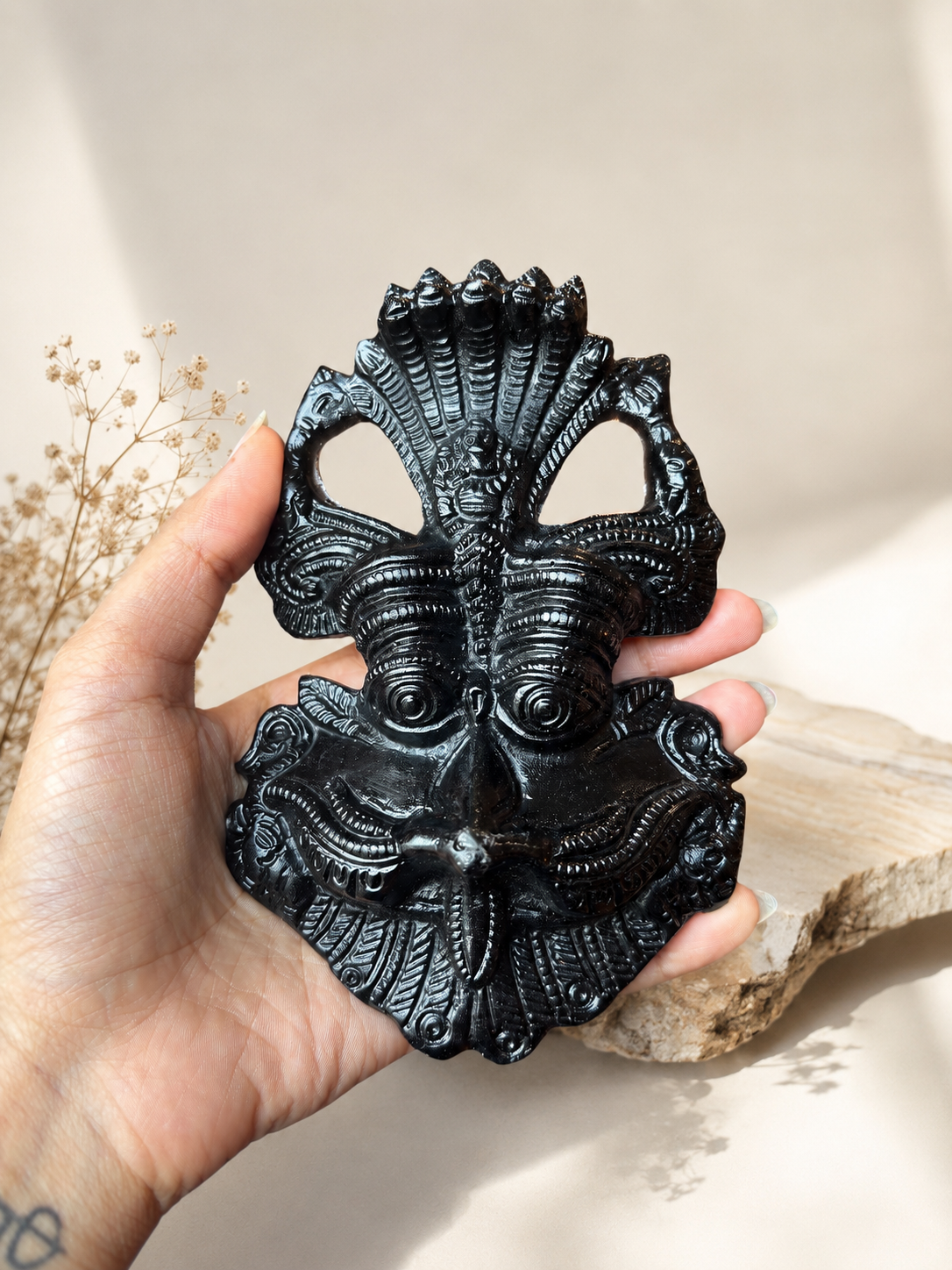 KIRTI MUKHA – BLACK TOURMALINE
