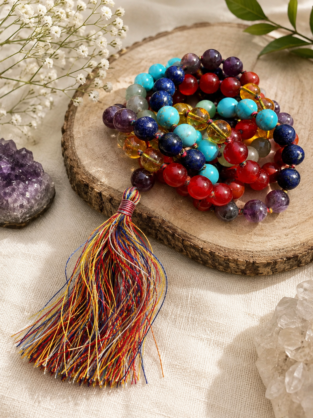 7 Chakra Jaap Mala – 108 Beads