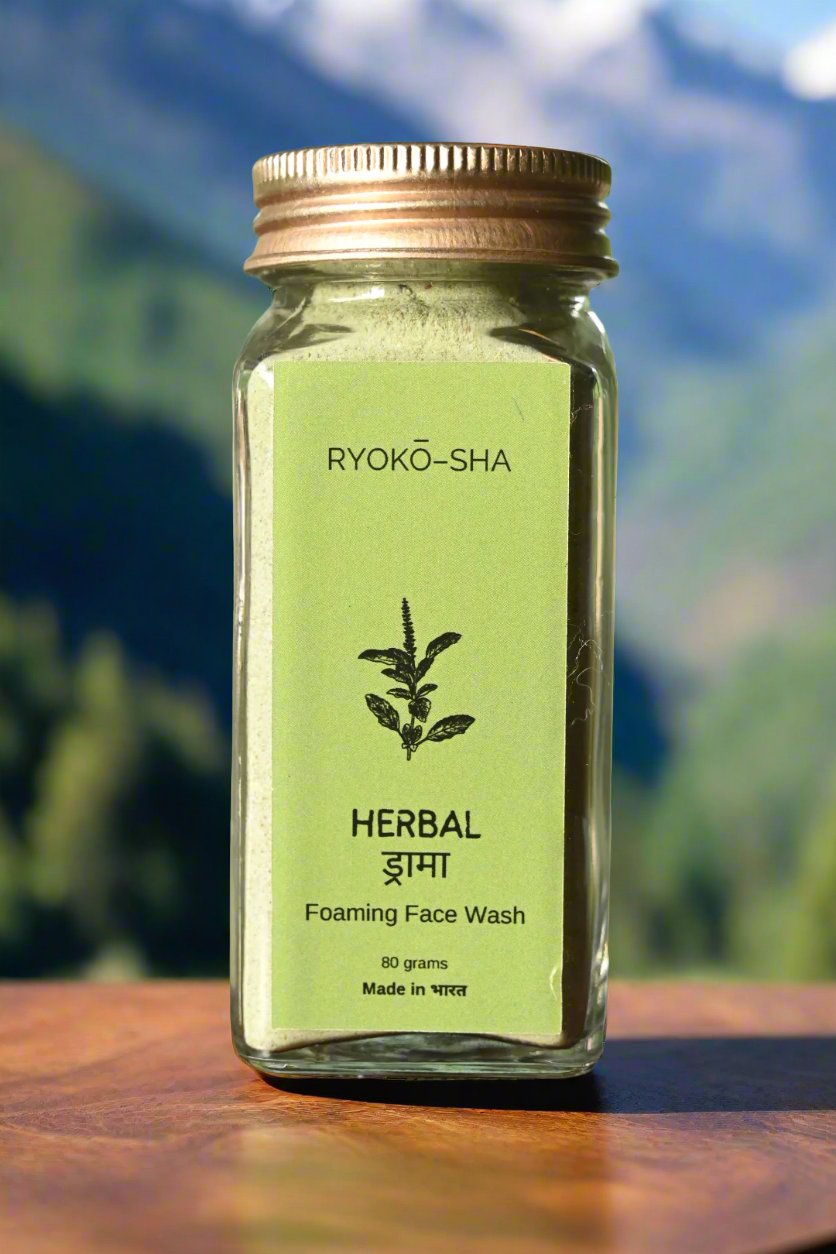 Herbal Drama: Handcrafted Powder Facewash