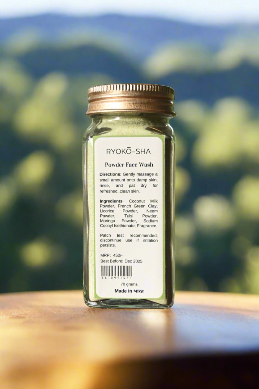 Herbal Drama: Handcrafted Powder Facewash